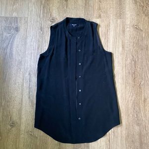 Madewell - Silk Tank - Size S - Black